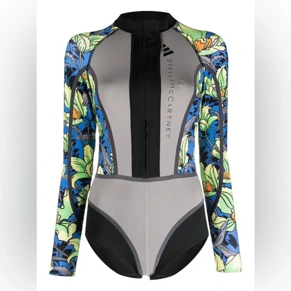 ADIDAS by Stella McCartney MULTICOLOUR One-piece swimsuit - Picture 1 of 8